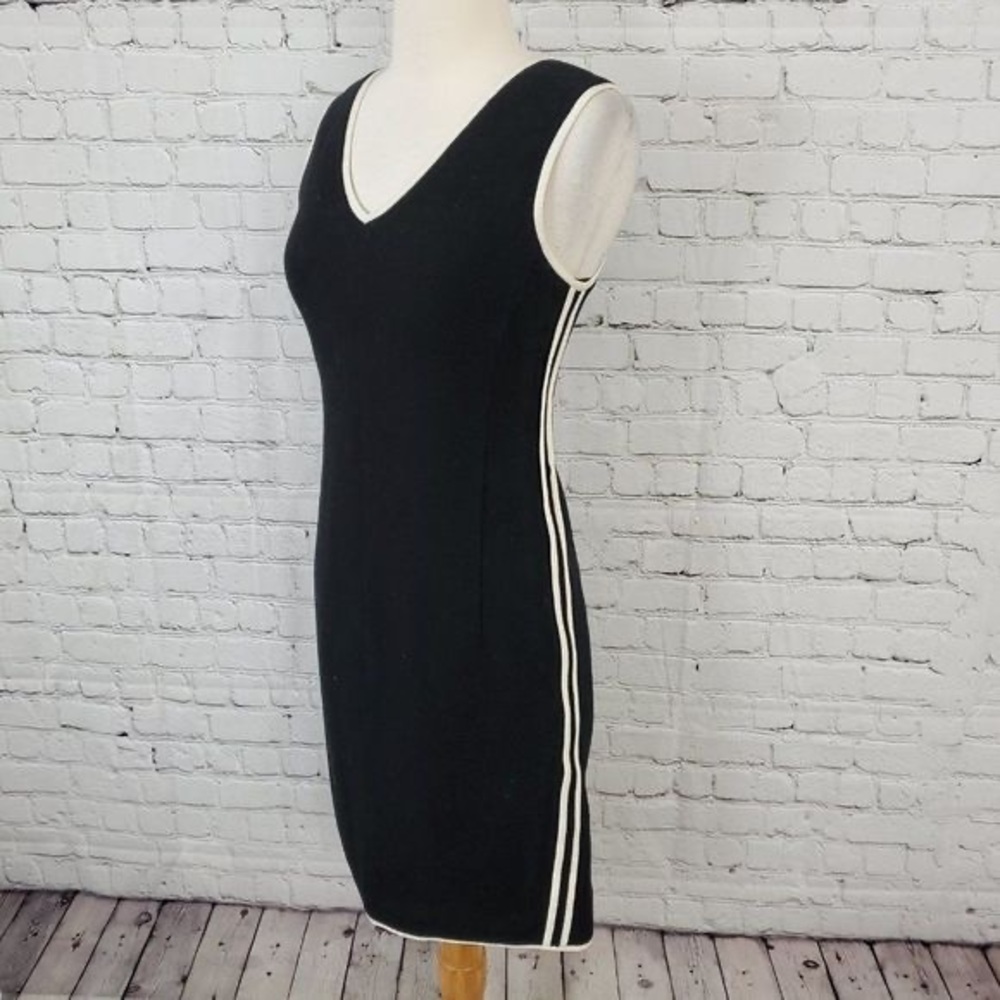 Lida baday cotton black and white dress